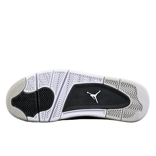 Air Jordan Retro 4 "Military Black" Blancas Negras - Imagen 3