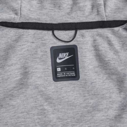 Conjunto NIKE TECH Fleece Polerón Buzo "Gris" Algodón Real - Imagen 3
