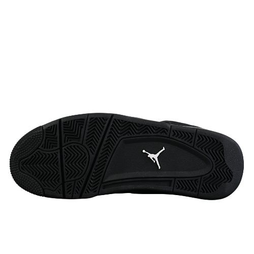 Air Jordan Retro 4 "BLACK CAT" Negras - 100% GAMUZA - Imagen 3