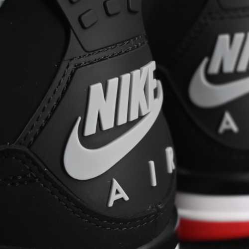 Air Jordan Retro 4 "Bred" Negro - Imagen 5