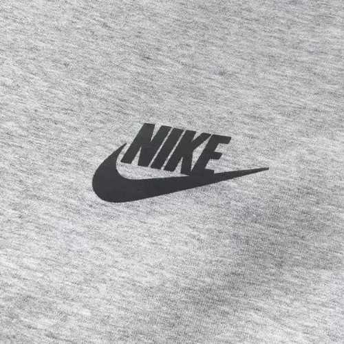 Conjunto NIKE TECH Fleece Polerón Buzo "Gris" Algodón Real - Imagen 8