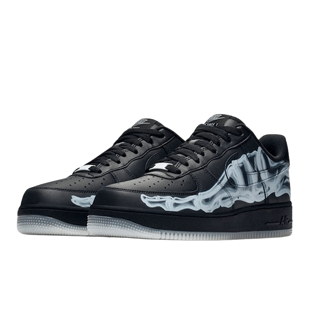 Nike Air Force 1 "Skeleton Black " Negro