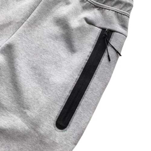 Conjunto NIKE TECH Fleece Polerón Buzo "Gris" Algodón Real - Imagen 10