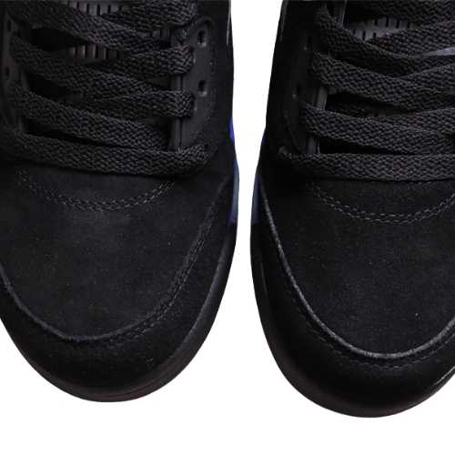 Air Jordan Retro 5 "Racer Blue" Negras Azul - Imagen 4
