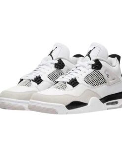 Air Jordan Retro 4 "Military Black" Blancas Negras