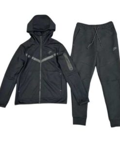 Conjunto NIKE TECH Fleece Polerón Buzo "Negro" Algodón Real