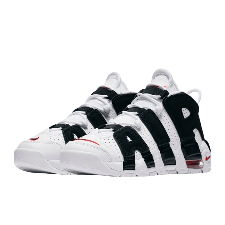 Nike Air More UPTEMPO «Scottie Pippen» Blanco Negro - Imagen 3
