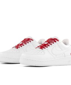 Nike Air Force 1 "Supreme" Blanco Rojo