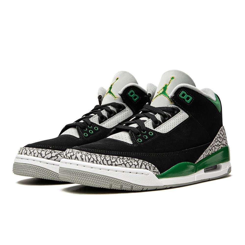 Air Jordan Retro 3 "Pine Green"