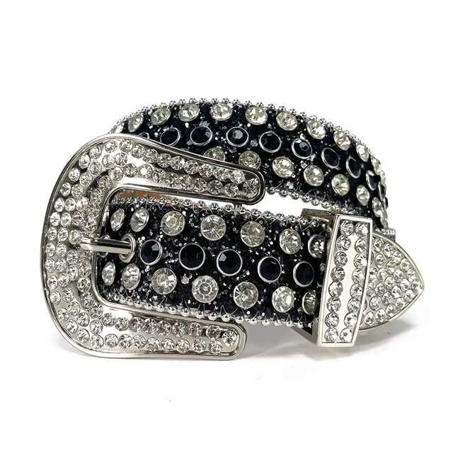 CINTURON BBSIMON "Clasico" DIAMANTES