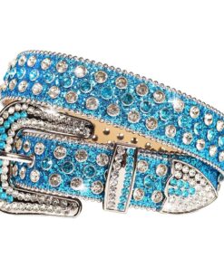 CINTURON BBSIMON "Celeste" DIAMANTES