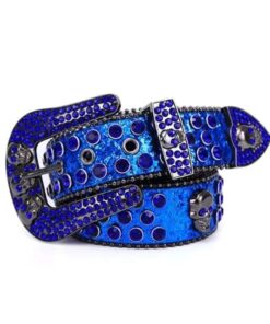 CINTURON BBSIMON SKELETON "Azul"