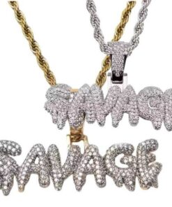 Collar "Savage" Dorado Plateado