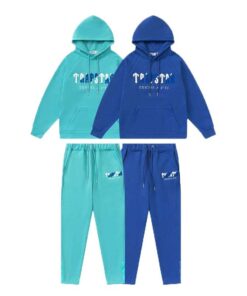 Conjuntos TRAPSTAR Invierno "Celeste y Azul" Bordado