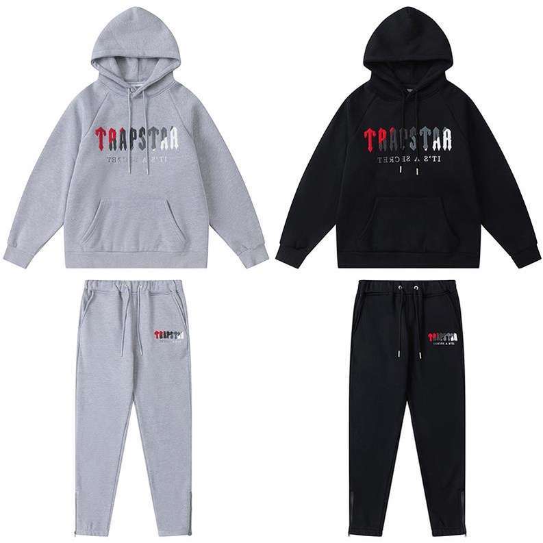 Conjuntos TRAPSTAR Invierno "Rojo/Blanco" Bordado