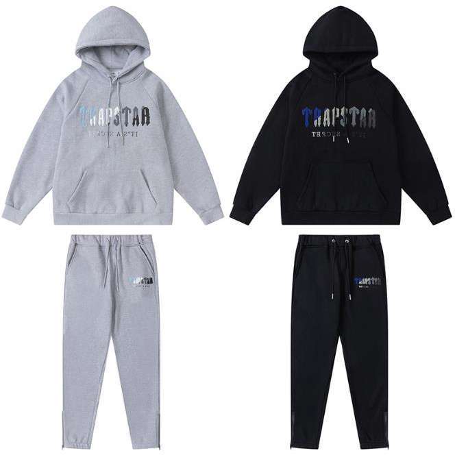 Conjuntos TRAPSTAR Invierno "Azul/Gris" Bordado