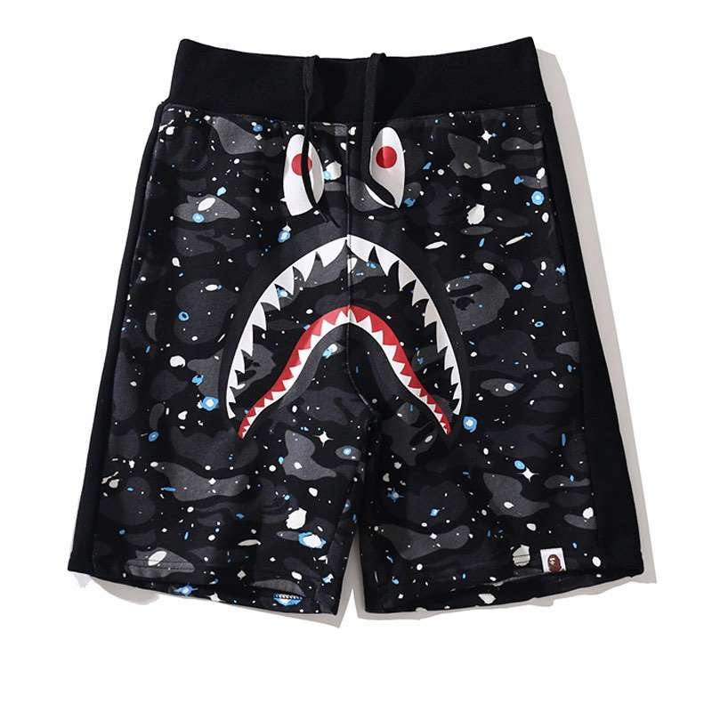 Short BAPE "Space" ALGODÓN + BRILLO en OSCURIDAD | Calidad PREMIUM