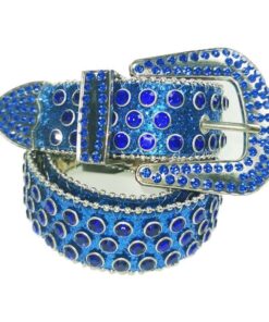 CINTURON BBSIMON "Azul" DIAMANTE