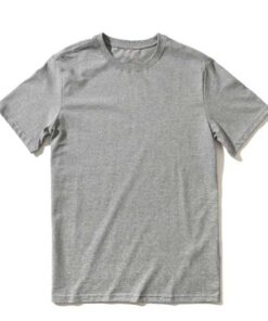 Polera Básica "Gris" – 100% Algodón Premium | Ajuste Cómodo