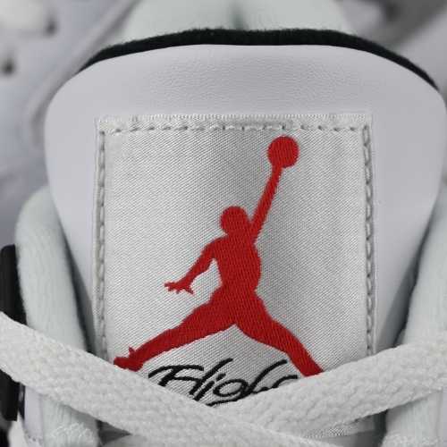 Air Jordan Retro 4 "White Cement" Blancas - Imagen 5