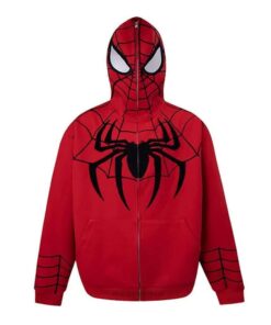 Poleron SPIDERMAN Y2K “Rojo” Bordado