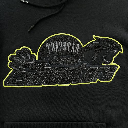 Conjuntos TRAPSTAR Shooters Invierno "Negro/Amarillo" Bordado - Imagen 6