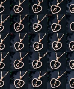 COLLARES "CORAZON LETRA" Parejas