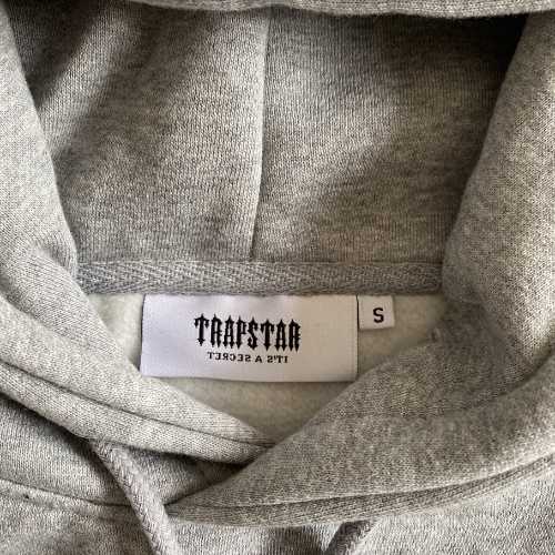 Poleron TRAPSTAR Shooters "Negro/Rojo" Bordado - Imagen 6