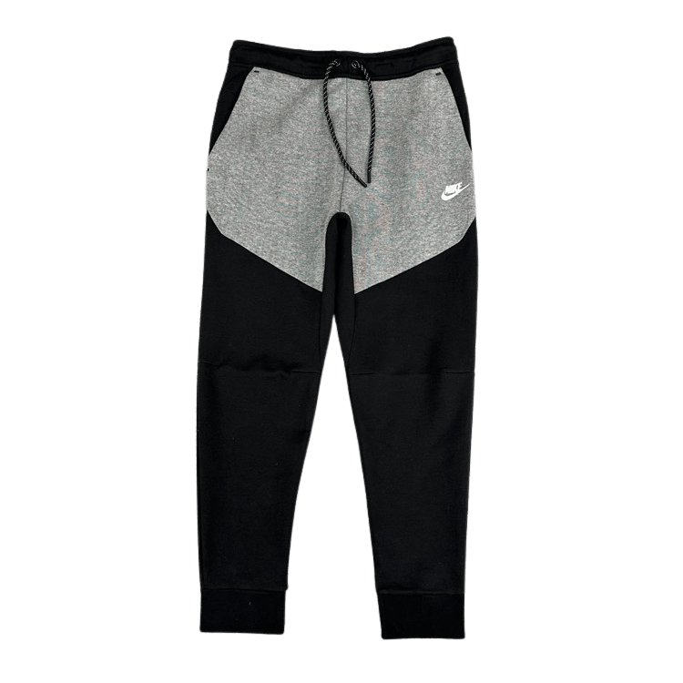 Pantalon Buzo NIKE TECH "Negro/Gris" Algodón Real Premium