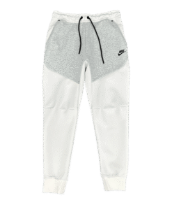Pantalón Buzo NIKE TECH "Blanco/Gris" Algodón Real Puro