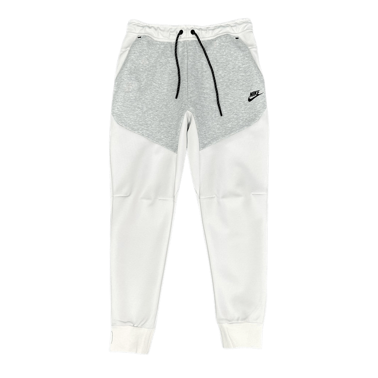 Pantalón Buzo NIKE TECH "Blanco/Gris" Algodón Real Puro