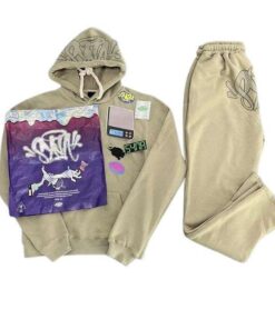 Conjunto Polerón Buzo SYNA Invierno "Verde" + ACCESORIOS Algodón Real