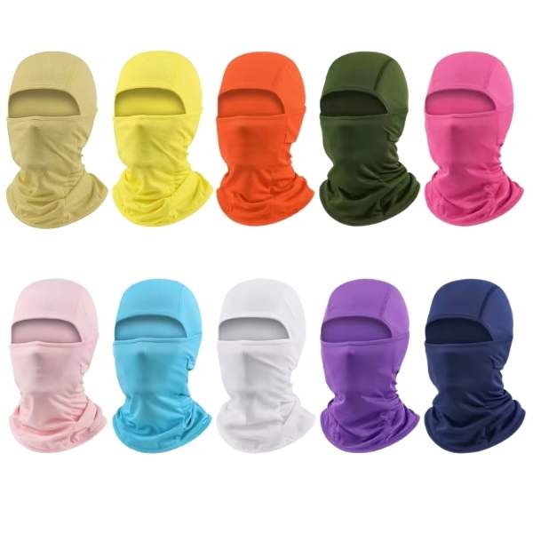 Pasamontañas "Colores" – Múltiples Diseños – Transpirable | Anti-UV | A Prueba de Viento