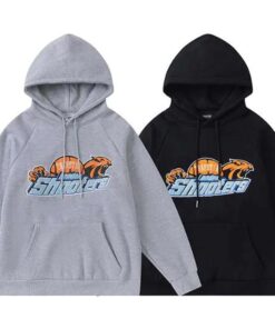 Poleron TRAPSTAR "Shooters Naranja" Bordado