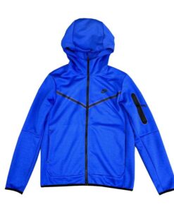 Polerón NIKE TECH FLEECE "Azul" Algodón Alta Calidad