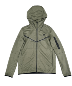 Polerón NIKE TECH FLEECE "Verde" Algodón Alta Calidad