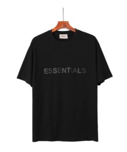 POLERA ESSENTIALS "Negra"