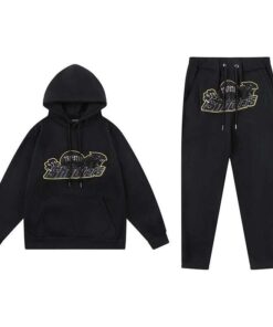 Conjuntos TRAPSTAR Shooters Invierno "Negro/Amarillo" Bordado