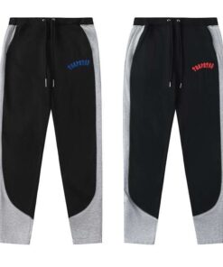 Pantalón Buzo TRAPSTAR "Negro/Gris" Bordado
