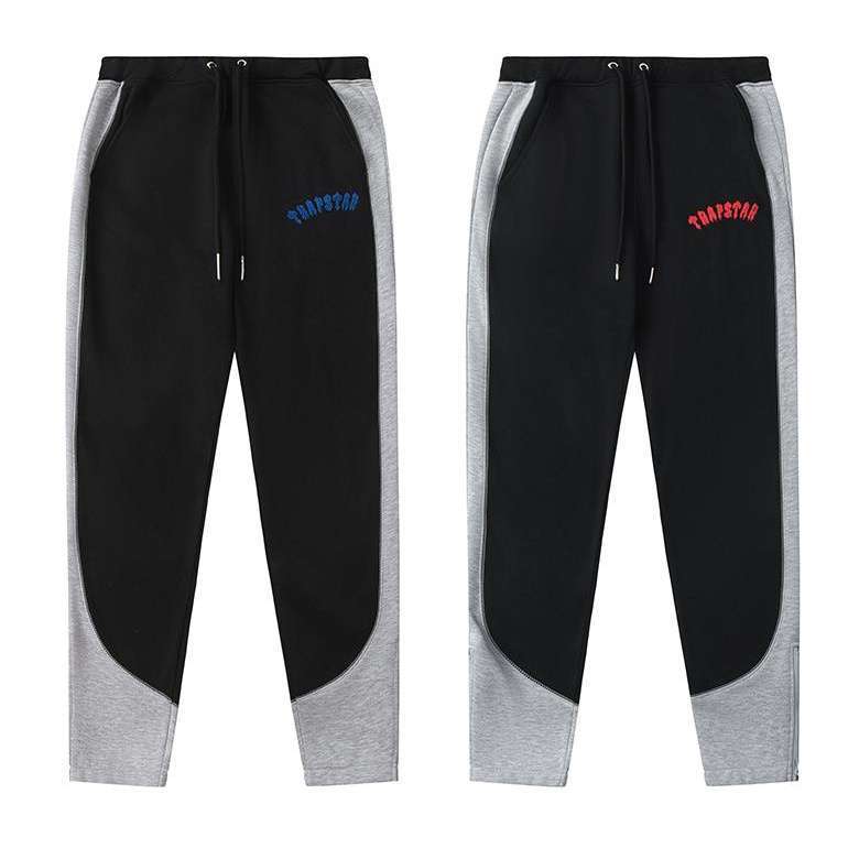 Pantalón Buzo TRAPSTAR "Negro/Gris" Bordado