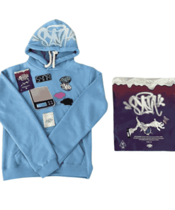 POLERON SYNA WORLD "Celeste" Algodón + BOLSA y STICKERS
