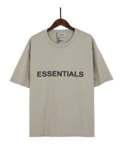 POLERA ESSENTIALS "Gris Claro"
