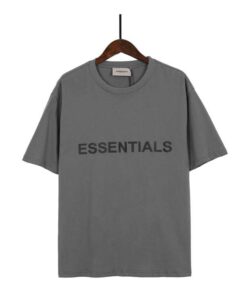POLERA ESSENTIALS "Gris Oscuro"