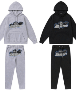 Conjuntos TRAPSTAR Shooters Invierno "Negro/Azul" Bordado