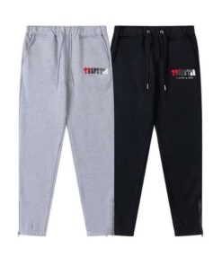 Pantalón Buzo TRAPSTAR "Rojo/Negro/Gris" Bordado