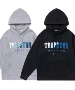 Poleron TRAPSTAR "Blanco/Azul" Bordado