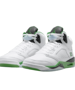 Air Jordan Retro 5 "Lucky Green" Blancas Verde