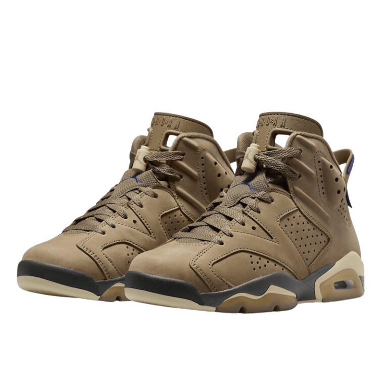 Air Jordan Retro 6 "Gore-Tex Brown Kelp"