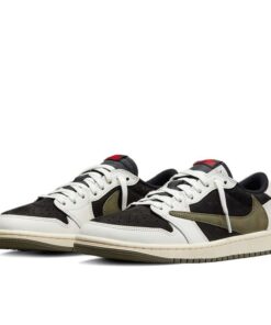 Air Jordan Retro 1 LOW "Travis Scott Reverse Olive"