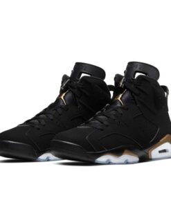 Air Jordan Retro 6 "DMP" Negras Dorado